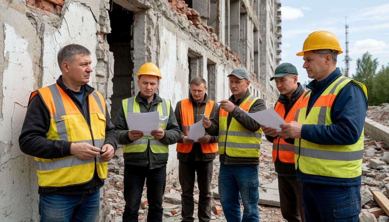 цса Обследование аварийных конструкций